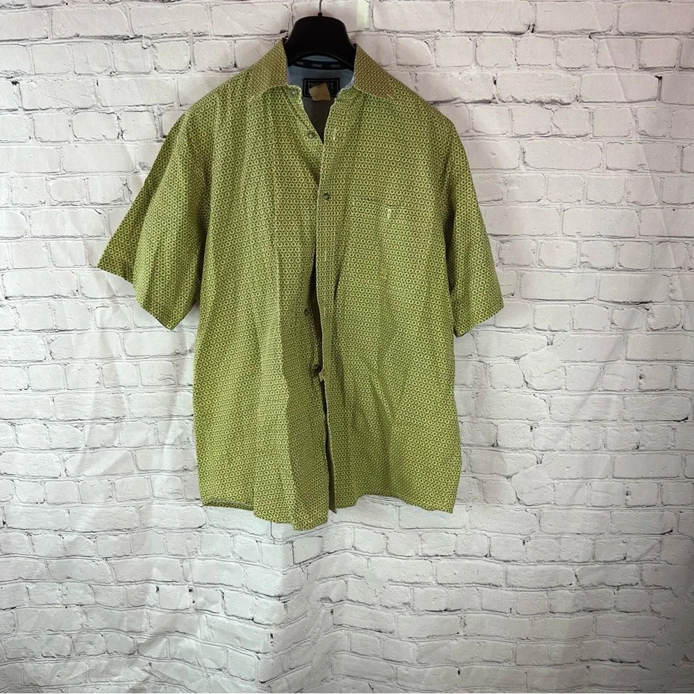 wrangler jean company twenty X western short sleeve shirt XXL no size tag